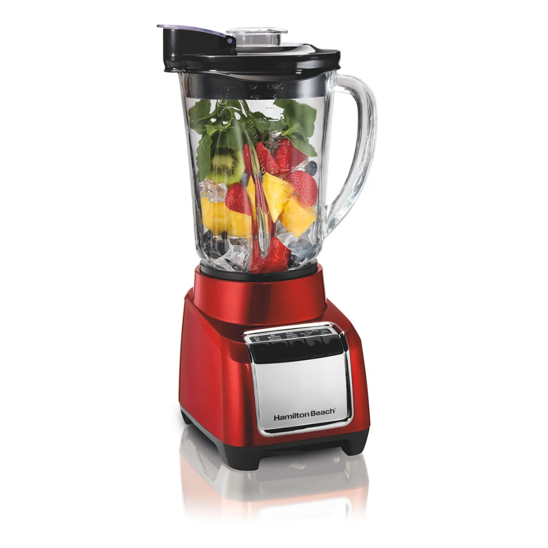 LICUADORA HB 53519FG 14LT VIDRIO 4VEL 700W ROJA - Código: 53519FG | Compra en Guadalajara